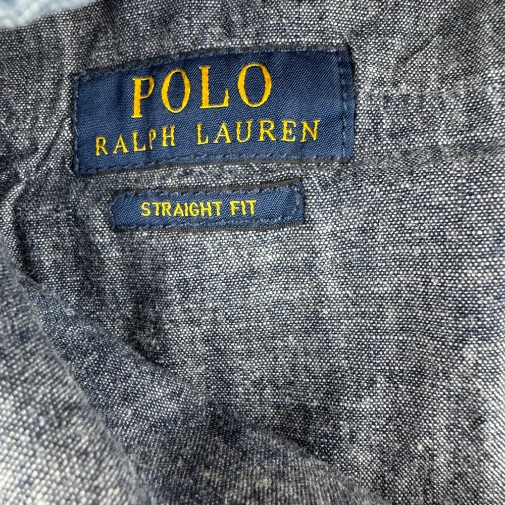 Polo Ralph Lauren Floral Shorts Mens 32 Blue Linen Blend Straight Fit‎ Tropical